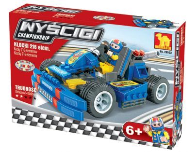 Stavebnice Dromader 26503 Auto závodní 216ks