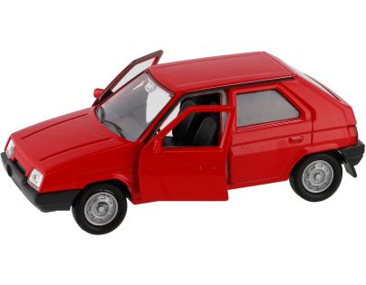 Dromader Auto Welly Škoda Favorit červený