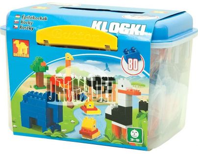 Dromader kocky MAXI 80ks v plastovom boxe