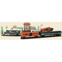 Dromader Vlak s 5 vagónky a doplňky 403 cm 2