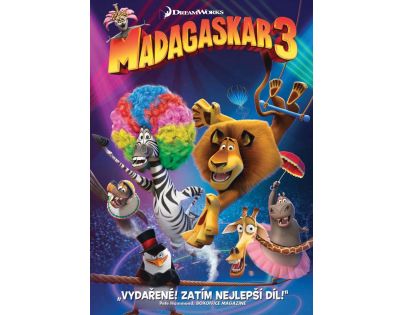 Bontonfilm DVD 3x DVD Madagaskar 1-3