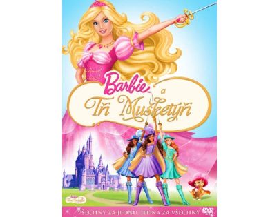 Barbie a tři mušketýři DVD