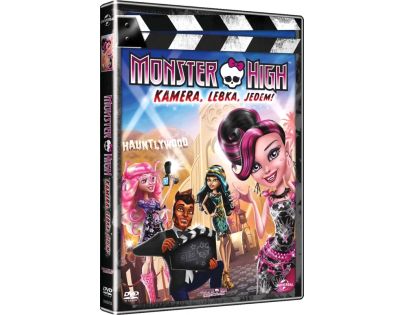 DVD Monster High Kamera, lebka, jedem!