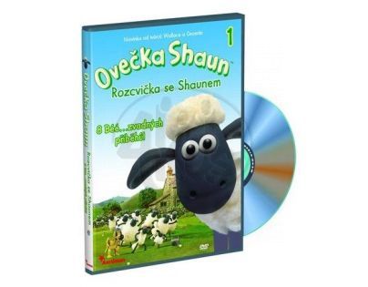 Ovečka Shaun D8001 - DVD Shaun1 Rozcvička se Shaunem