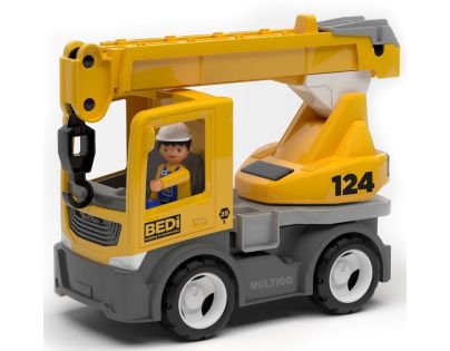 Eco MultiGO Build Žeriav s vodičom Auto s Igráčkom