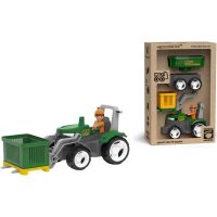 Eco MultiGO Farm 2+1 Igráček farmár, traktor s prívesom