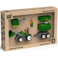 Eco MultiGO Farm set Figúrky Igráčkov farmárov s traktorom 2