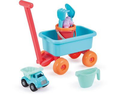 Ecoiffier E 0524 Vozík s krhličkou a súpravou do piesku