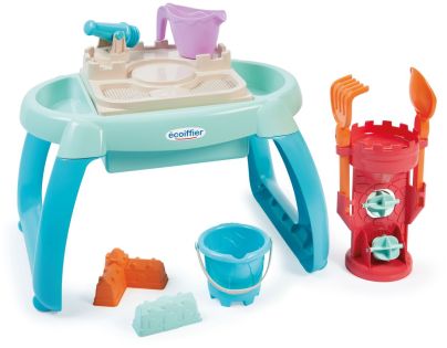 Ecoiffier E 4603 Stolík na piesok a vodu s mlynčekom