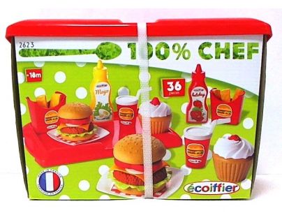 Ecoiffier Hamburger set