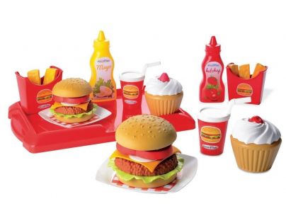 Ecoiffier Hamburger set