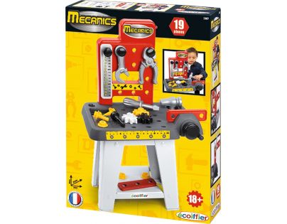 Écoiffier pracovný stôl Mecanics s doplnkami