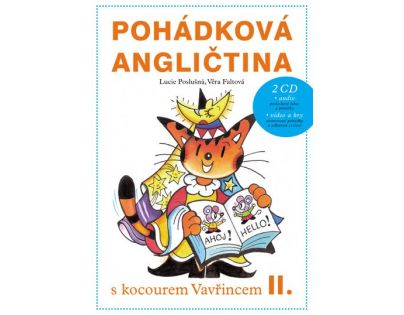 Pohádková angličtina + 2CD - Lucie Poslušná; Věra Faltová