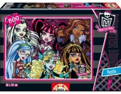 Educa Puzzle Monster High 500 dílků