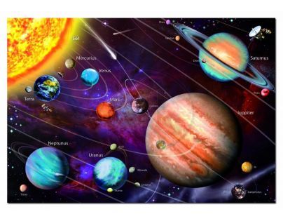 Educa Puzzle Neon Svítící planety 1000 dílků