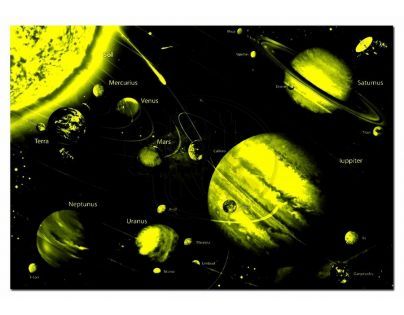 Educa Puzzle Neon Svítící planety 1000 dílků