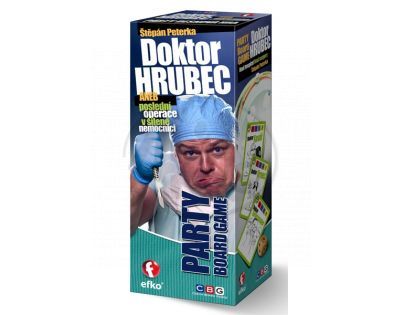 EFKO 54433 - Doktor Hrubec - desková párty hra