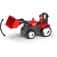 Efko ECO MultiGO Červený traktor Zetor s radlicou, figúrka Igráčka 3