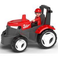Efko ECO MultiGO Červený traktor Zetor s radlicou, figúrka Igráčka 4