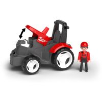 Efko ECO MultiGO Červený traktor Zetor s radlicou, figúrka Igráčka 5