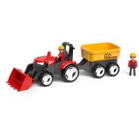EFKO ECO MultiGO Červený traktor Zetor s radlicou, figúrka Igráček 2