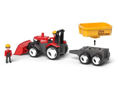EFKO ECO MultiGO Červený traktor Zetor s radlicou, figúrka Igráček