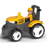 EFKO ECO MultiGO Žltý traktor s radlicou, figúrka Igráček 4
