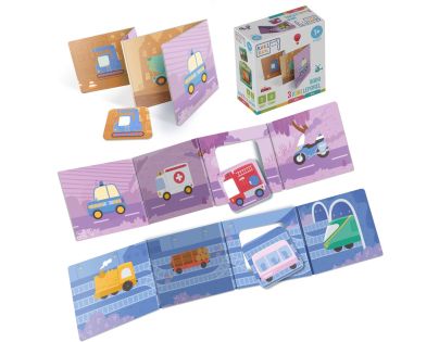 EFKO KukiKuk – Sada 3 Kuki leporel Autá