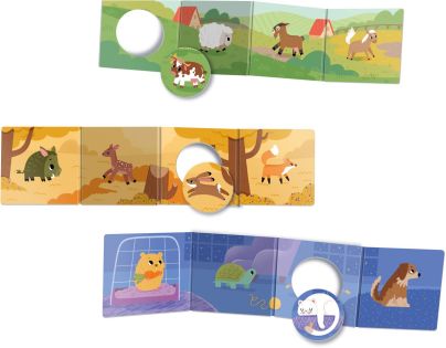 EFKO KukiKuk – Sada 3 Kuki leporel Zvieratká