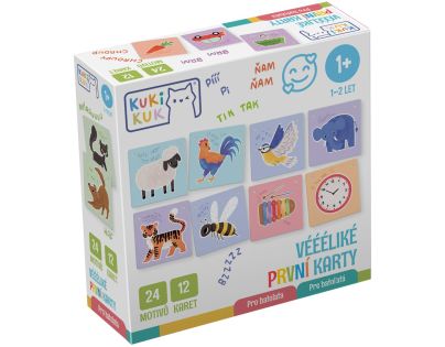 EFKO KukiKuk – Veeeľké prvé karty Pre batoľatá