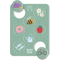 EFKO KukiKuk – Veeeľké puzzle loto Ročné obdobia 6