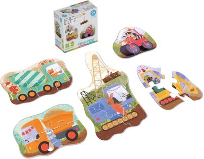 EFKO KukiKuk – Veeeľké puzzle Stavebné stroje