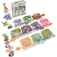 EFKO KukiKuk – Veľké puzzle loto Výlet do ZOO