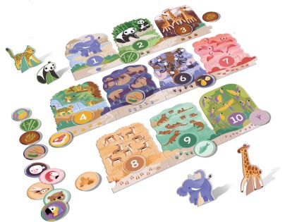 EFKO KukiKuk – Veľké puzzle loto Výlet do ZOO