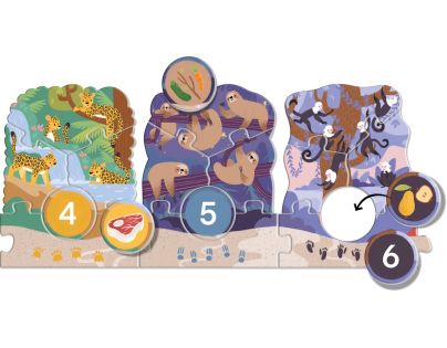 EFKO KukiKuk – Veľké puzzle loto Výlet do ZOO