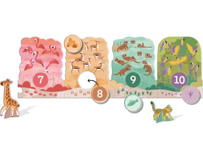 EFKO KukiKuk – Veľké puzzle loto Výlet do ZOO