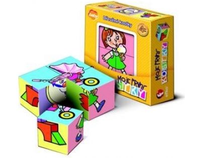 EFKO 54626 - Moje první kostky - Holky  BABY