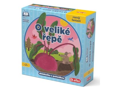 O veľkej repe - skladačka s rozprávkou
