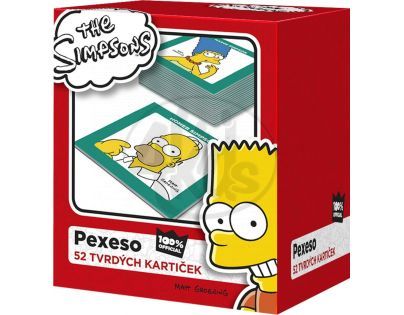 Efko Pexeso The Simpsons 52 tvrdých kartiček