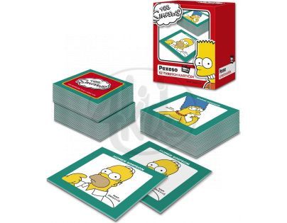 Efko Pexeso The Simpsons 52 tvrdých kartiček