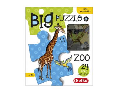 Efko Puzzle Big Baby ZOO 24 dielikov