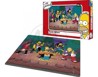 Efko Puzzle The Simpsons 280 dílků