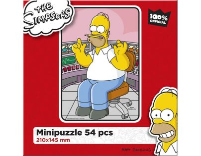 Efko Puzzle The Simpsons Homer v práci