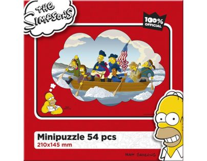Efko Puzzle The Simpsons Pánská jízda