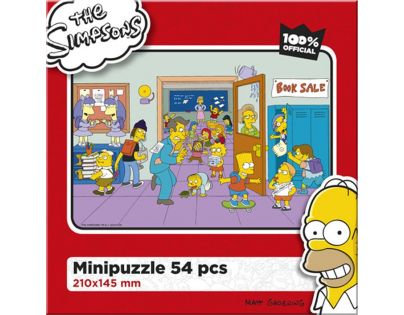 Efko Puzzle The Simpsons Pohoda ve škole