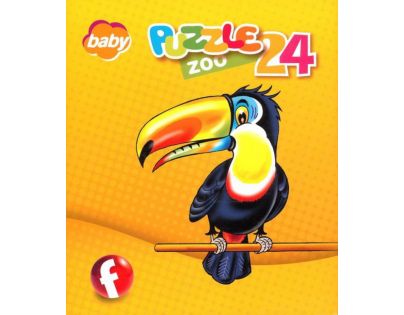 Efko Puzzle Zoo 24 dílků