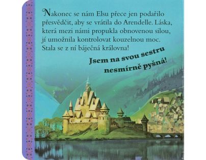 Egmont 4 knihy Ledové království Moje první knihovnička CZ verzia - Poškodený obal