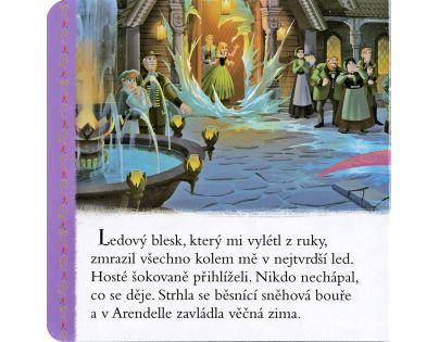 Egmont 4 knihy Ledové království Moje první knihovnička CZ verzia - Poškodený obal