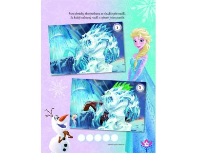 Egmont Ledové království Knížka na celý rok Disney CZ verzia