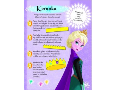 Egmont Ledové království Knížka na celý rok Disney CZ verzia